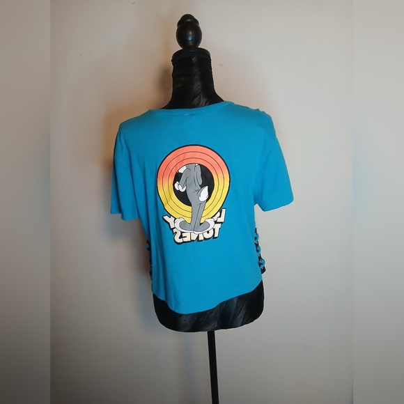 Warner Bros. Space Jam Blue and Orange Tee - Picture 3 of 5